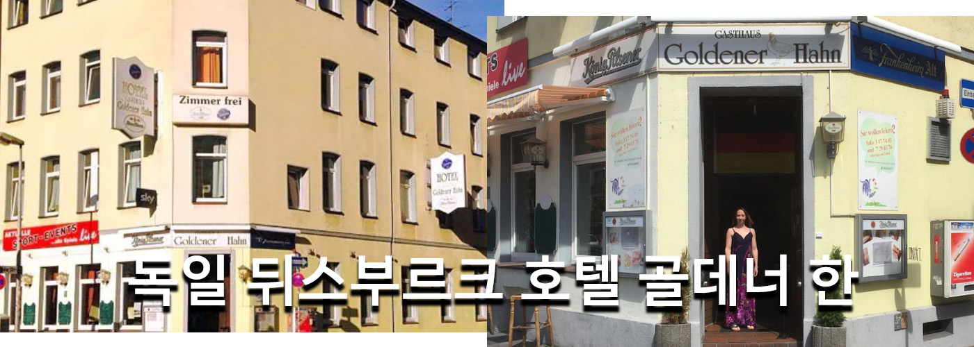 독일 뒤스부르크 호텔 골데너 한