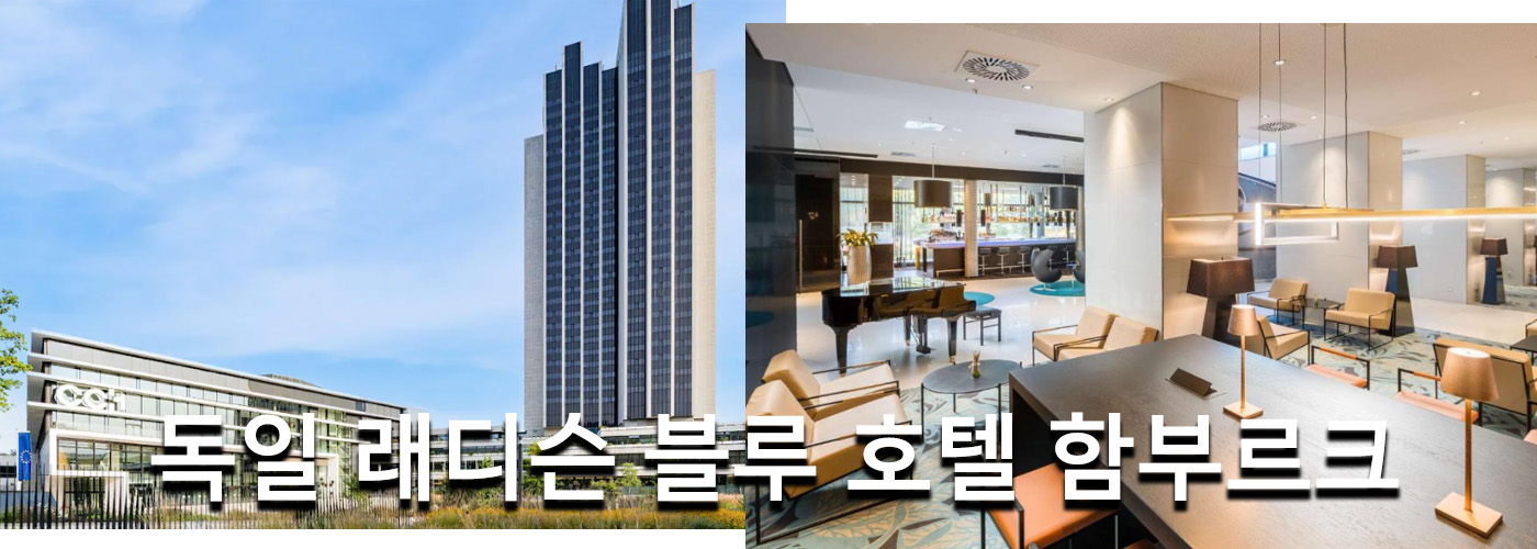독일 래디슨 블루 호텔 함부르크