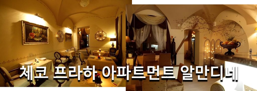 체코 프라하 아파트먼트 알만디네